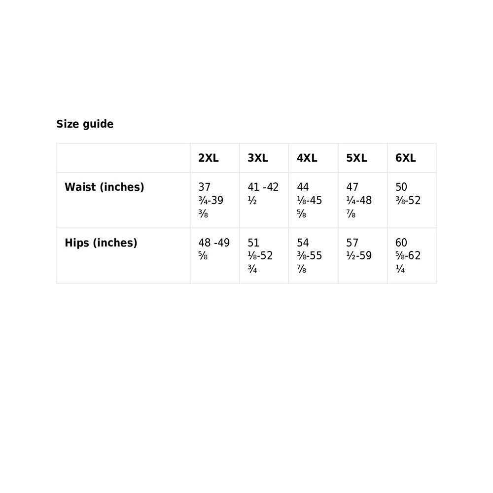 Plus Size Chart