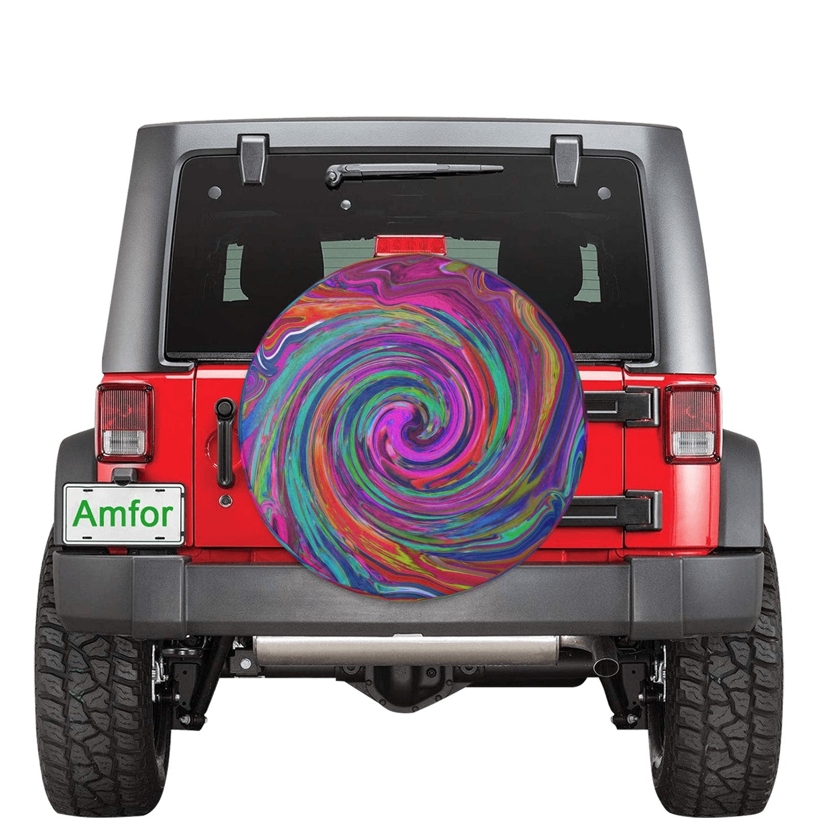 Groovy Spare Tire Cover