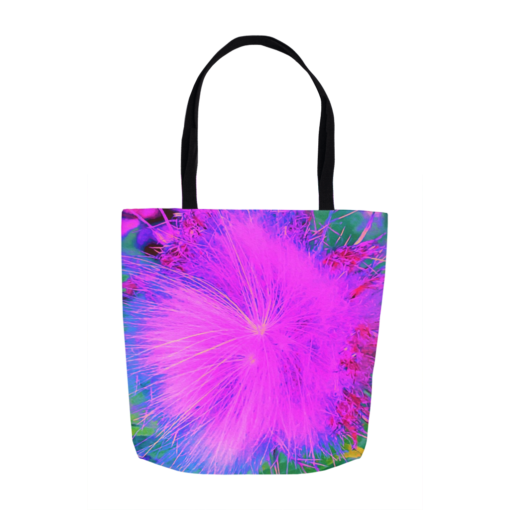 Tote Bags, Psychedelic Ultra Violet Purple Nature