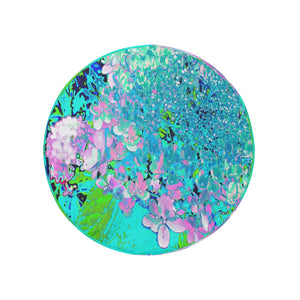 Spare Tire Covers, Elegant Pink and Blue Limelight Hydrangea - Medium