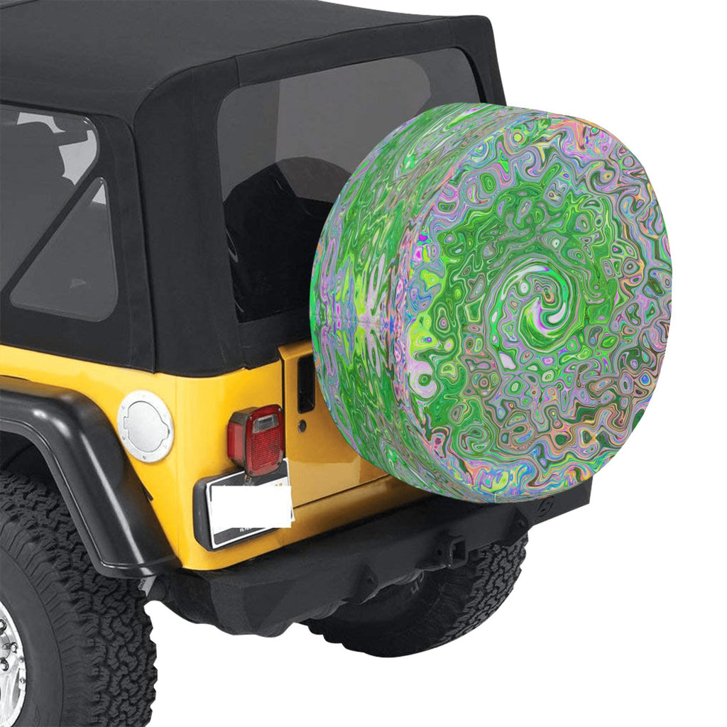Large Colorful Spare Tire Cover