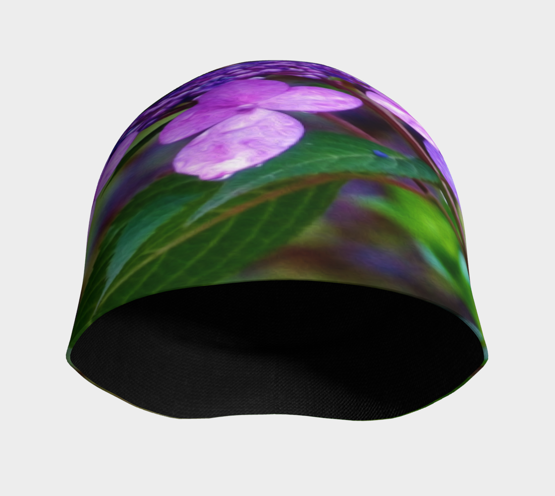 Beanie Hats, Purple Twist and Shout Hydrangea Flower