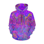 Colorful Psychedelic Landscape Hoodie for Women