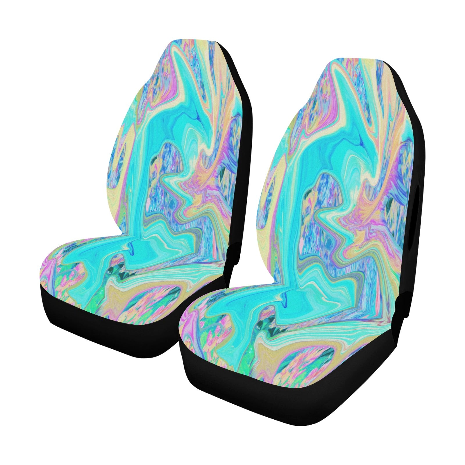 Colorful Groovy Car Seat Covers