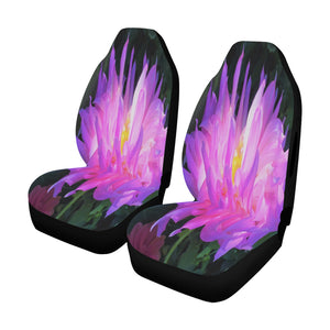 Car Seat Covers, Stunning Pink and Purple Cactus Dahlia