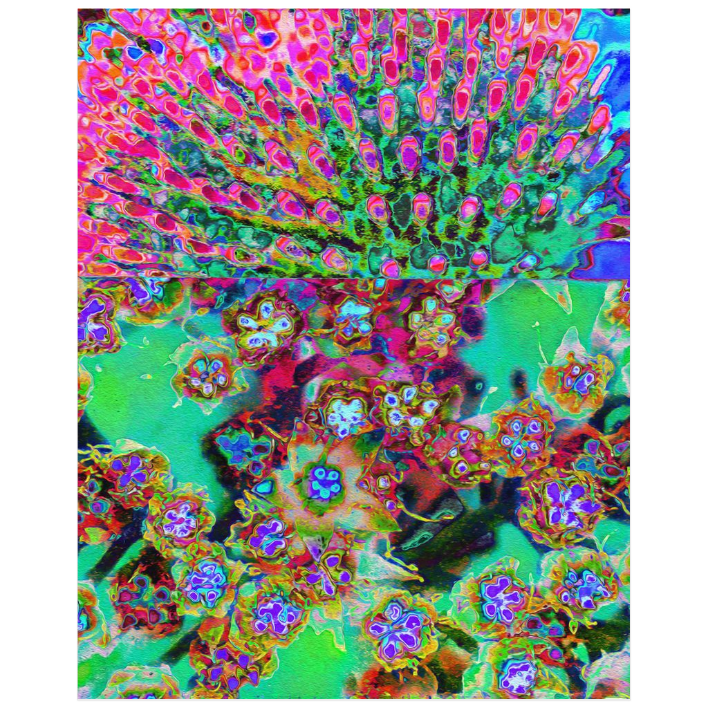 Colorful Trippy Poster