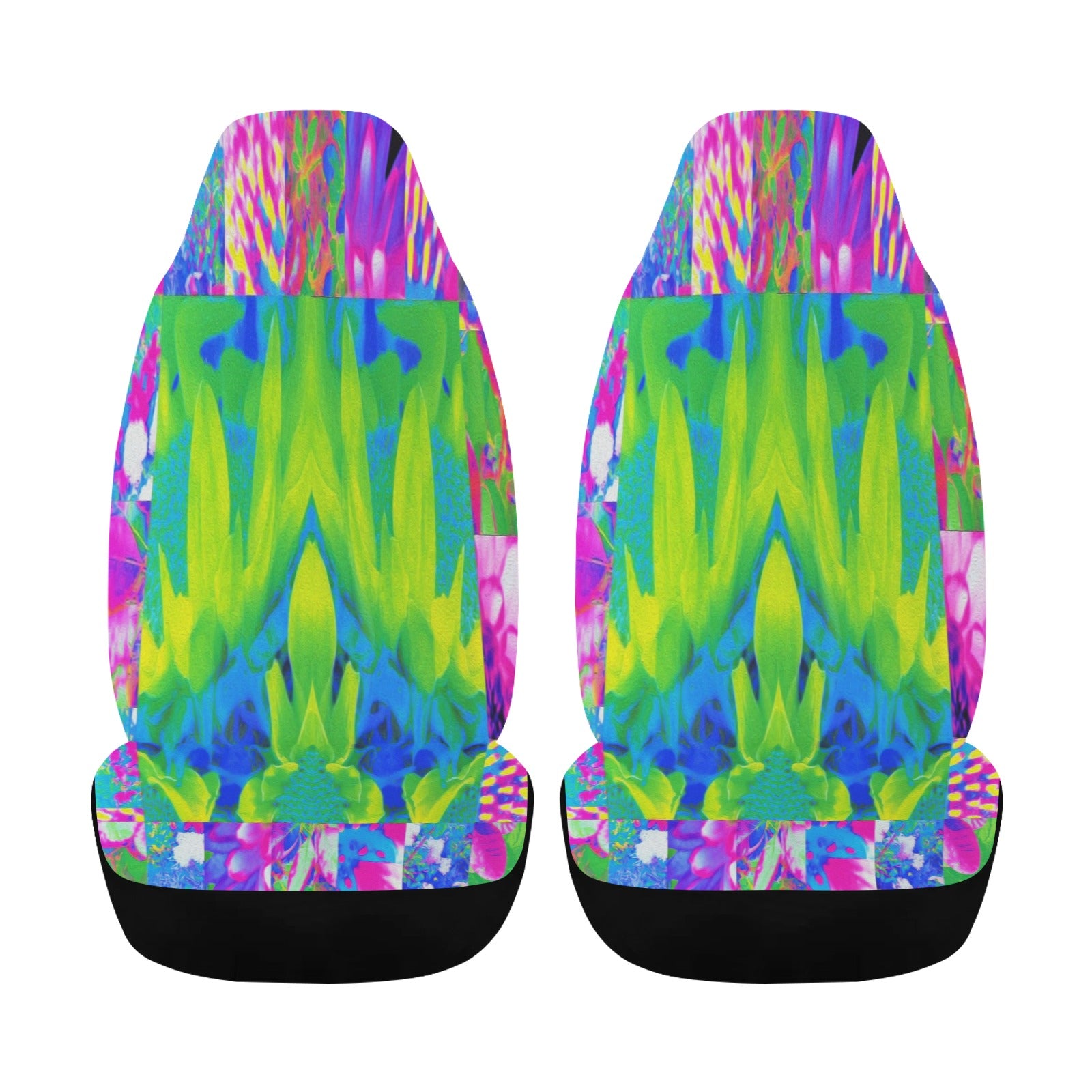 Colorful Artsy Car Seat Covers