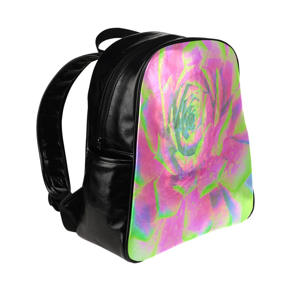 Laptop Backpack with Sedum Design