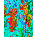 Colorful Floral Poster