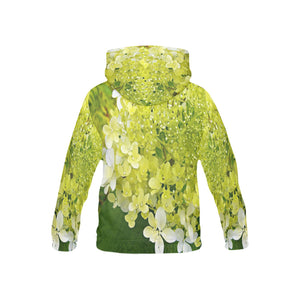 Hoodies for Kids, Elegant Chartreuse Green Limelight Hydrangea