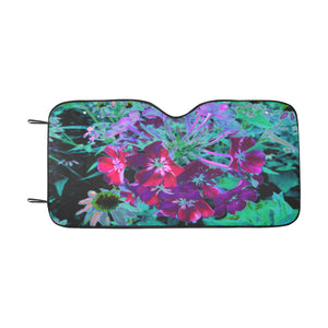 Auto Sun Shade, Dramatic Red, Purple and Pink Garden Flower