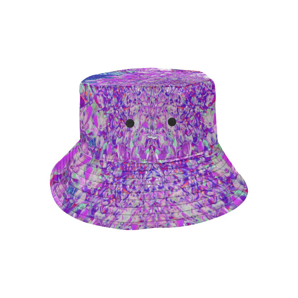 Bucket Hats, Elegant Purple and Blue Limelight Hydrangea