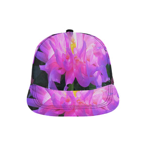 Snapback Hats, Stunning Pink and Purple Cactus Dahlia