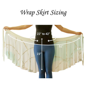 Wrap Skirts, Abstract Patchwork Sunflower Garden Collage