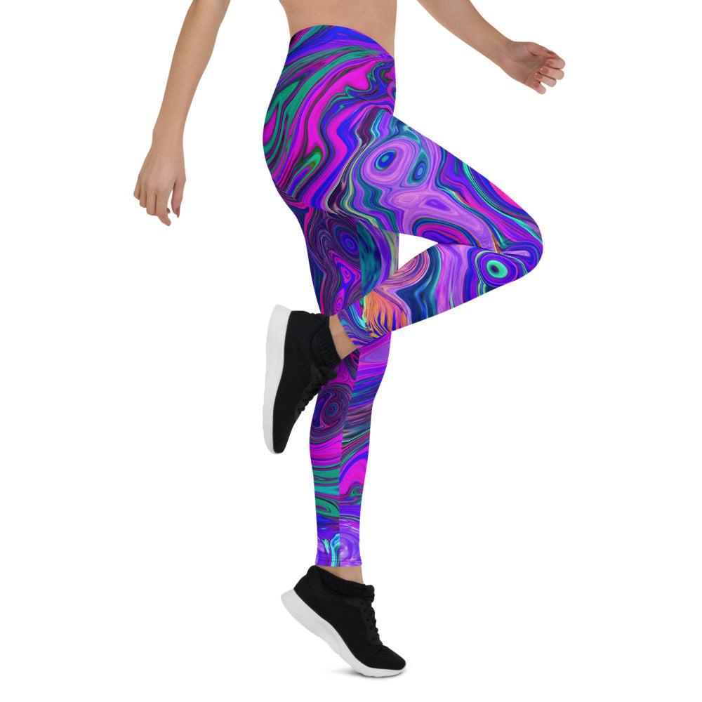 Colorful Groovy Leggings for Women