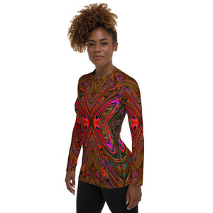 Trippy Rash Guard Shirt