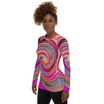 Colorful Abstract Rash Guard for Women