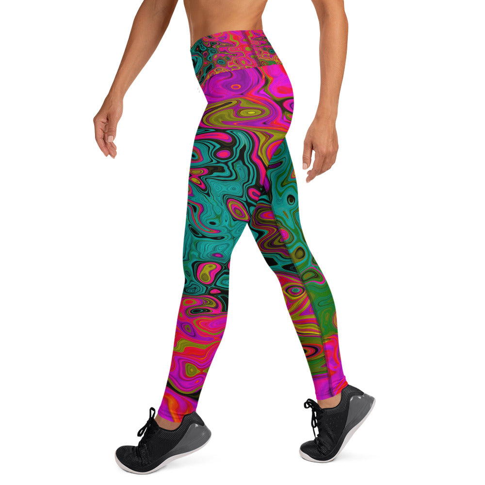 Colorful All Over Print Leggings for Women