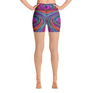 Psychedelic Workout Shorts