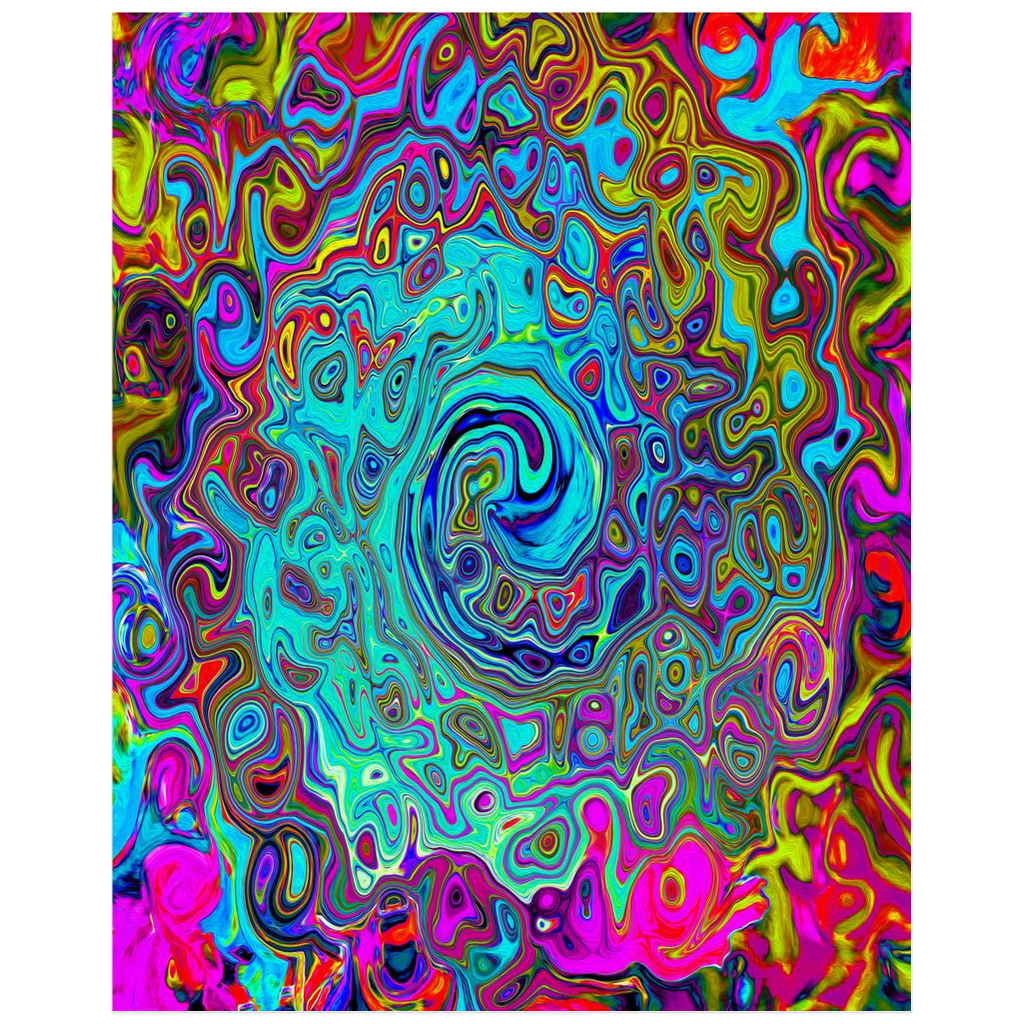 Colorful Groovy Poster