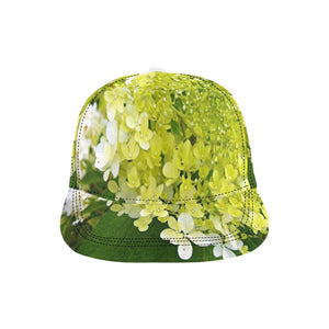 Snapback Hats, Elegant Chartreuse Green Limelight Hydrangea