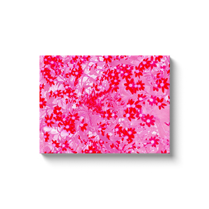 Canvas Wrapped Art Prints, Pretty Red Flowers