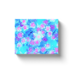 Canvas Wraps, Blue and Hot Pink Succulent Underwater Sedum