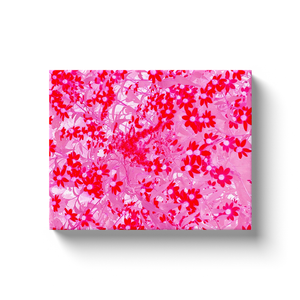 Canvas Wrapped Art Prints, Pretty Red Flowers